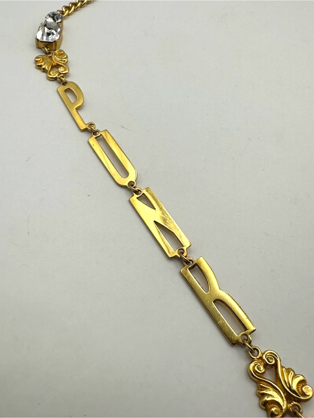 Tom Binns Signature Asymmetrical PUNK Statement Necklace - Picture 9 of 14